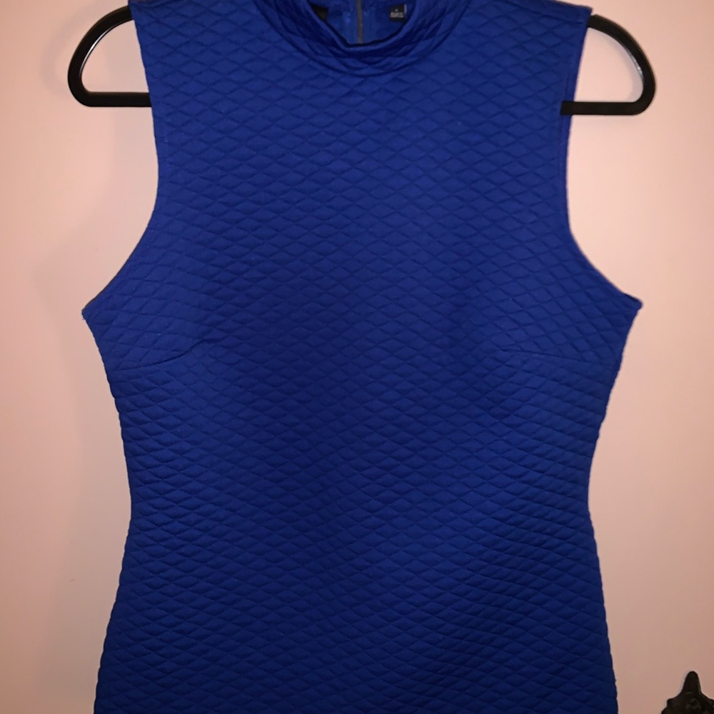 Apt. 9 Royal Blue Quilted Tank Top